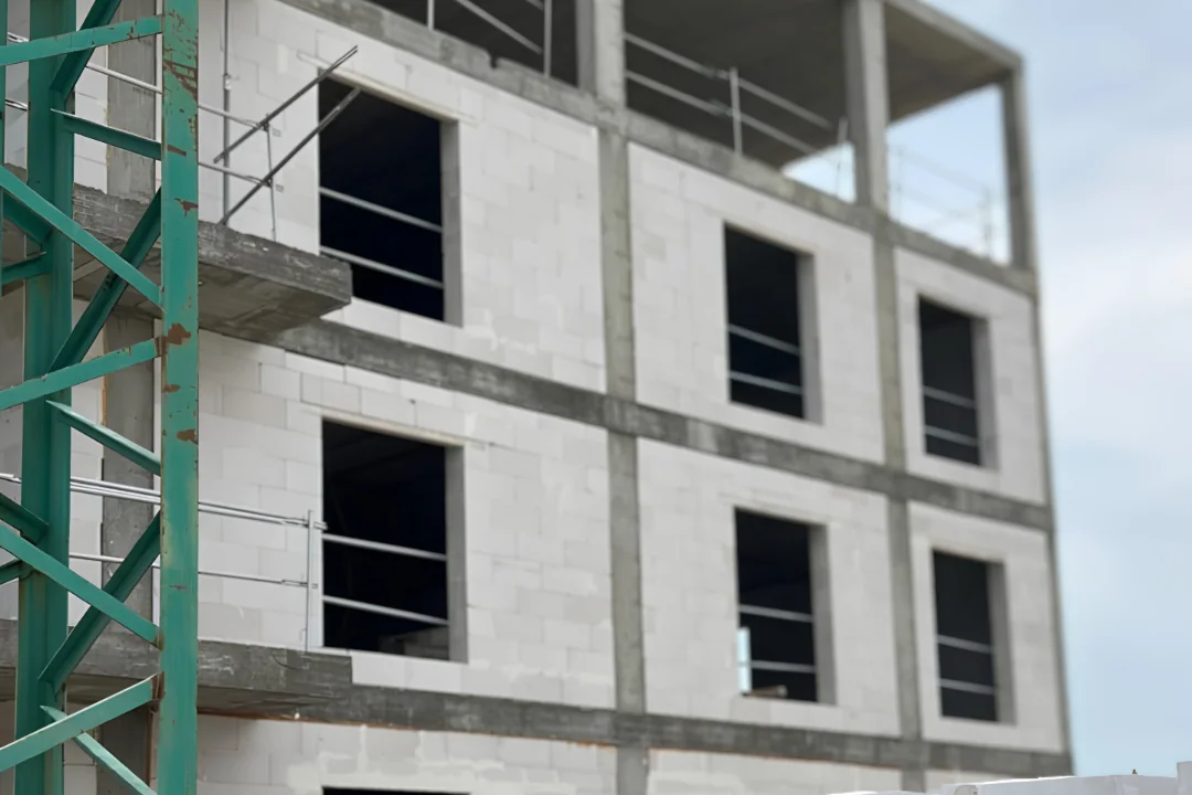 BAUBLOCK autoclaved aerated concrete building project in Algarve, Portugal.