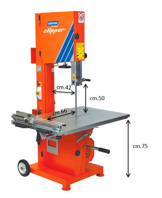 Manual do fabricante – capacidade de corte: 645 mm de altura, 420 mm de largura e 660 mm de comprimento.